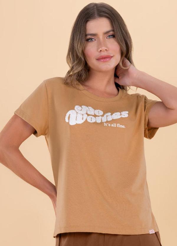 Angel - T-Shirt College Marrom