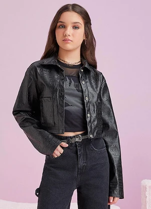 I Am - T-Shirt com Estampa da Malévola Preto - I AM