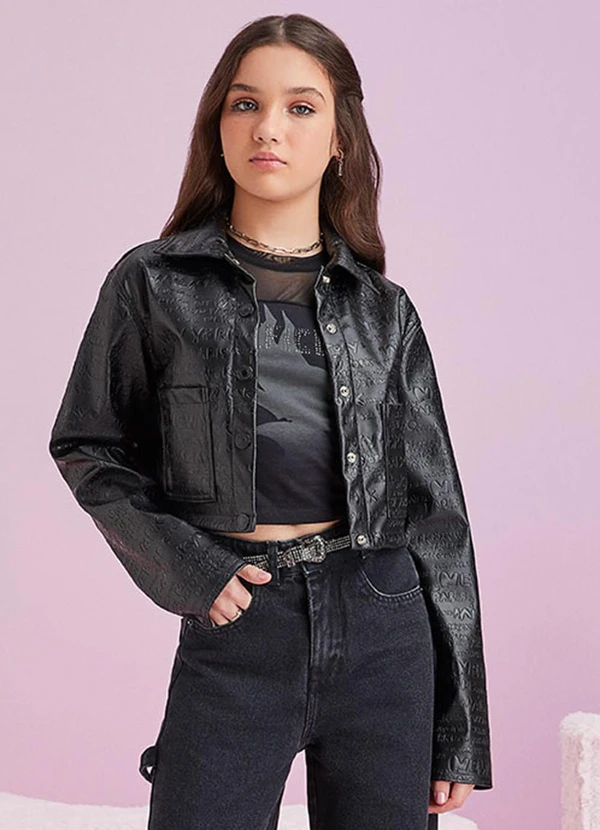 I Am - T-Shirt com Estampa da Malévola Preto