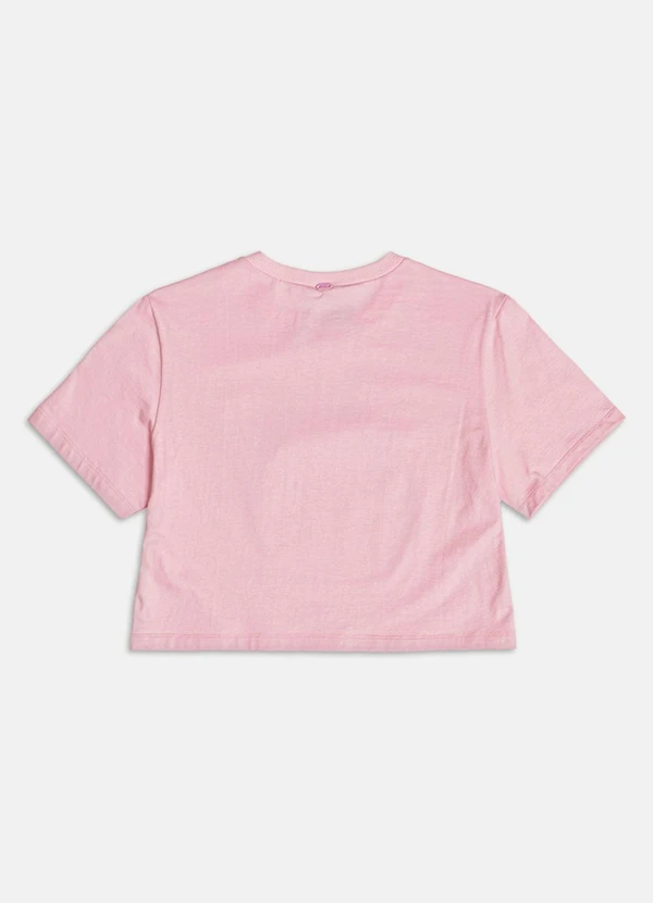 Authoria - T-Shirt com Estampa do Lotso Rosa 2
