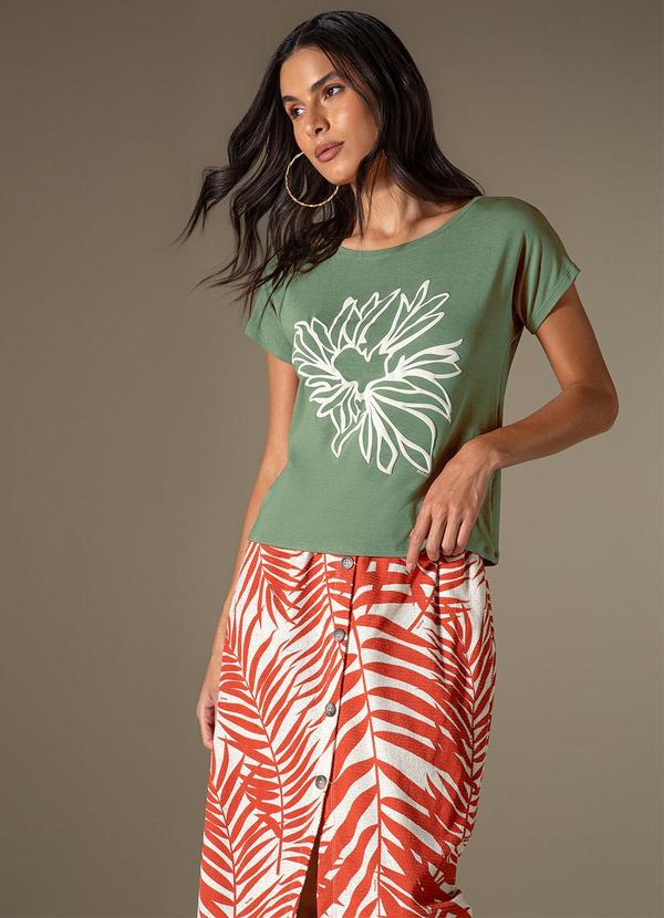 Use Modo - T-Shirt Coracao Verde 2