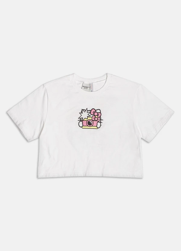 Authoria - T-Shirt da Hello Kitty Branco