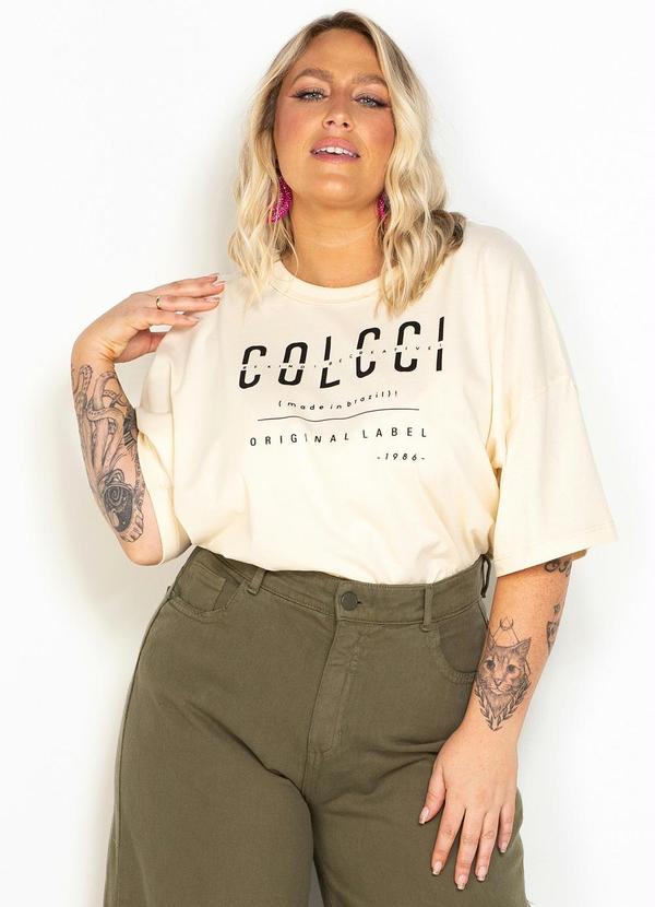 Colcci - T-Shirt de Malha Bege 3