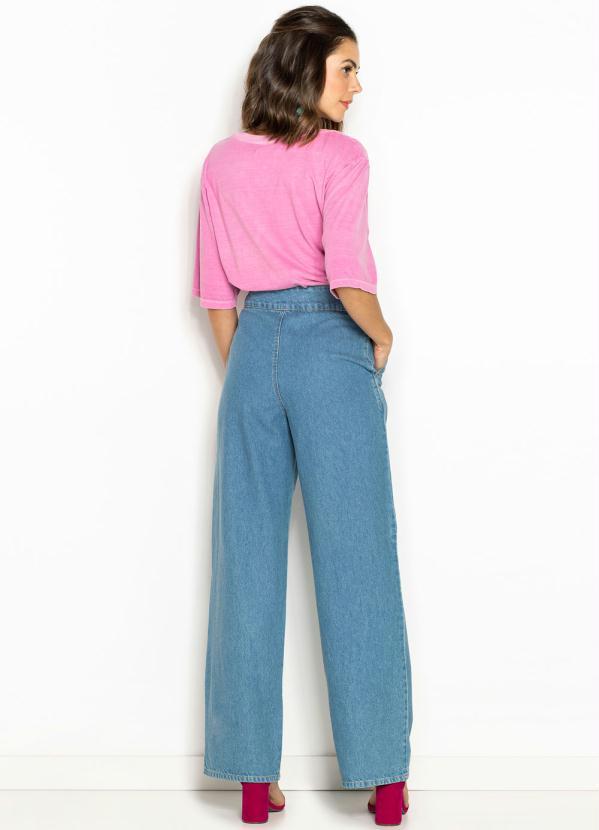 Maria Filó - T-Shirt de Malha Estampa Arara Rosa 10