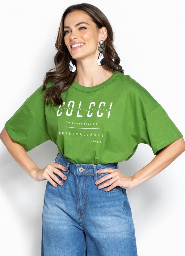 Colcci - T-Shirt de Malha Verde