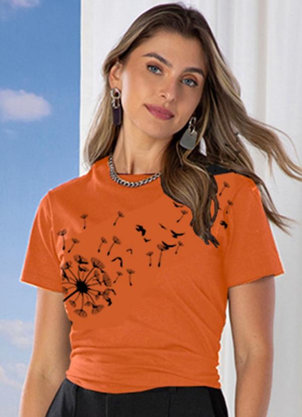 Use Modo - T Shirt Dente de Leao Coral
