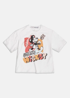 Authoria - T-Shirt do Mickey Bege - AUTHORIA