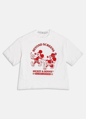 Authoria - T-Shirt do Mickey Branco - AUTHORIA