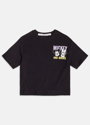 Authoria - T-Shirt do Mickey Mouse Preto - AUTHORIA