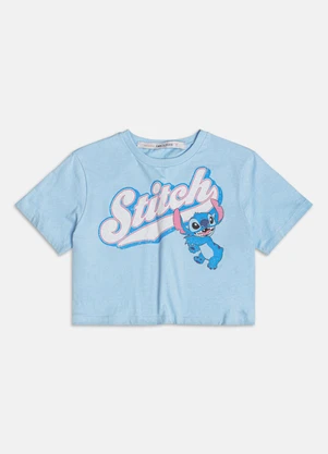 Authoria - T-Shirt do Stitch Azul - AUTHORIA