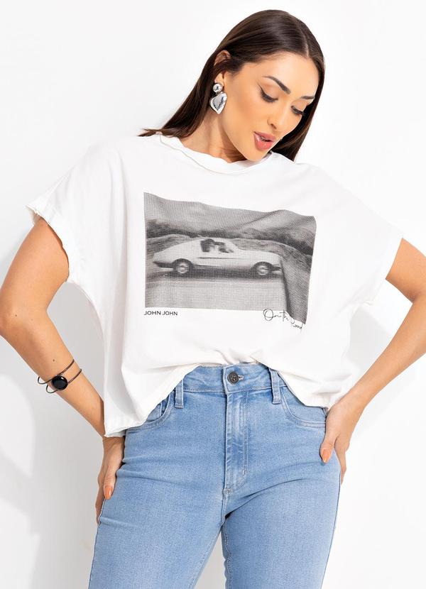 John John - T Shirt Elyn Off White