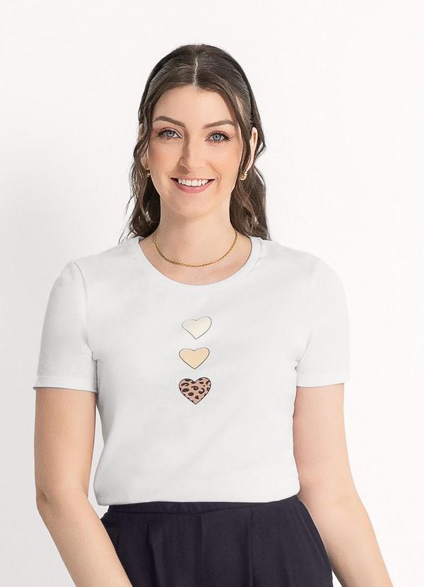 Habana - T-Shirt em Algodão Branco