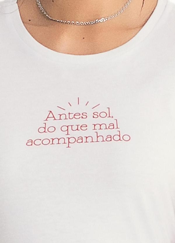 Habana - T-Shirt em Algodão Branco 3