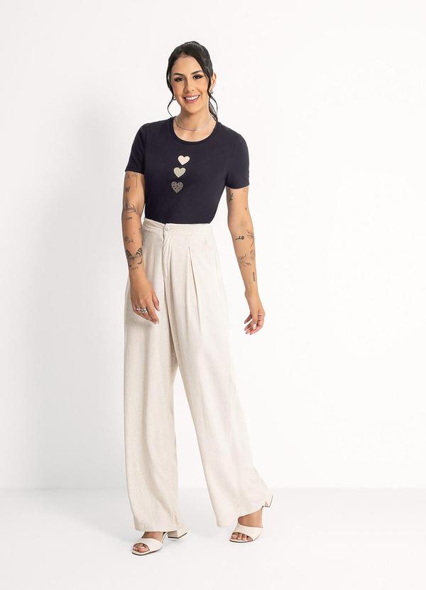 Habana - T-Shirt em Algodão Preto 4