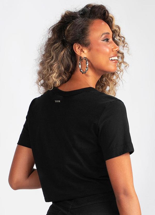 Colcci - T-Shirt em Malha Preto 2