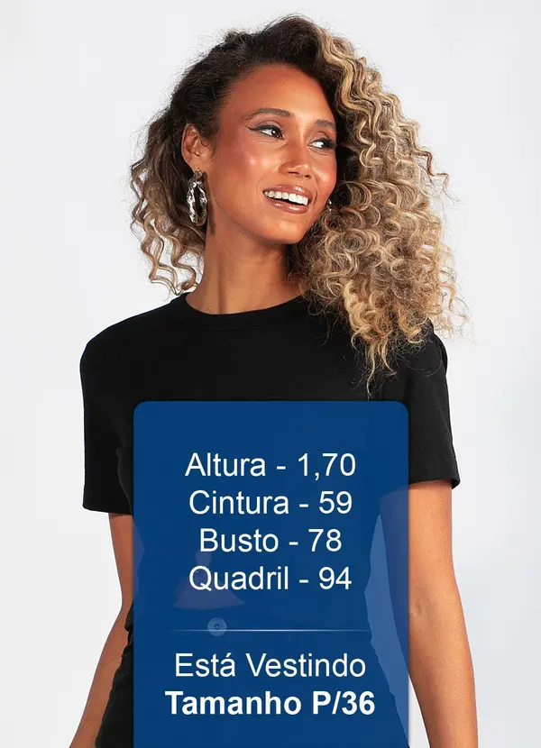 Colcci - T-Shirt em Malha Preto 5