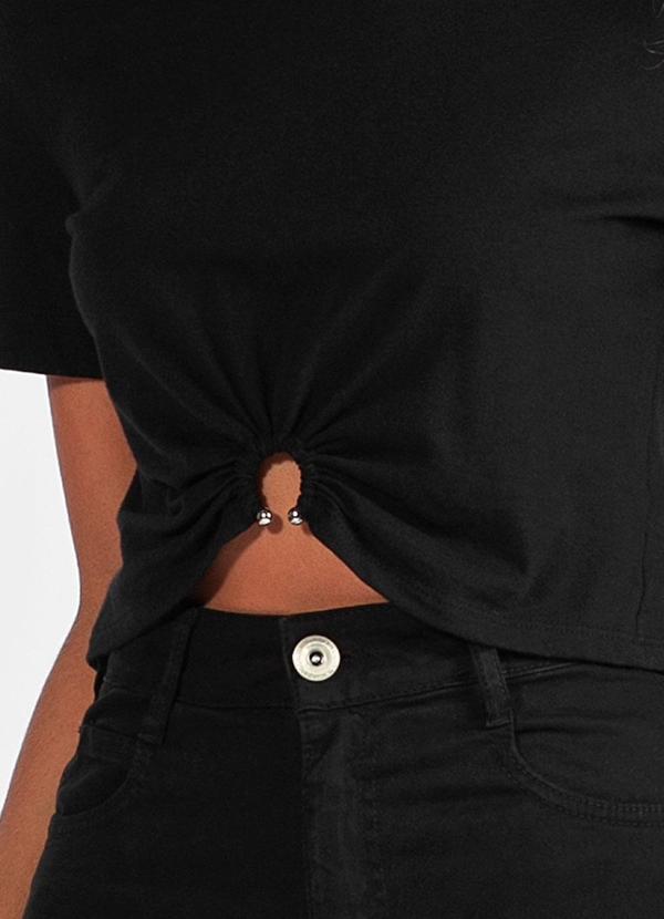 Colcci - T-Shirt em Malha Preto 6