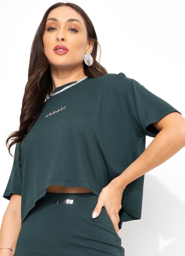 John John - T-Shirt em Viscose Verde