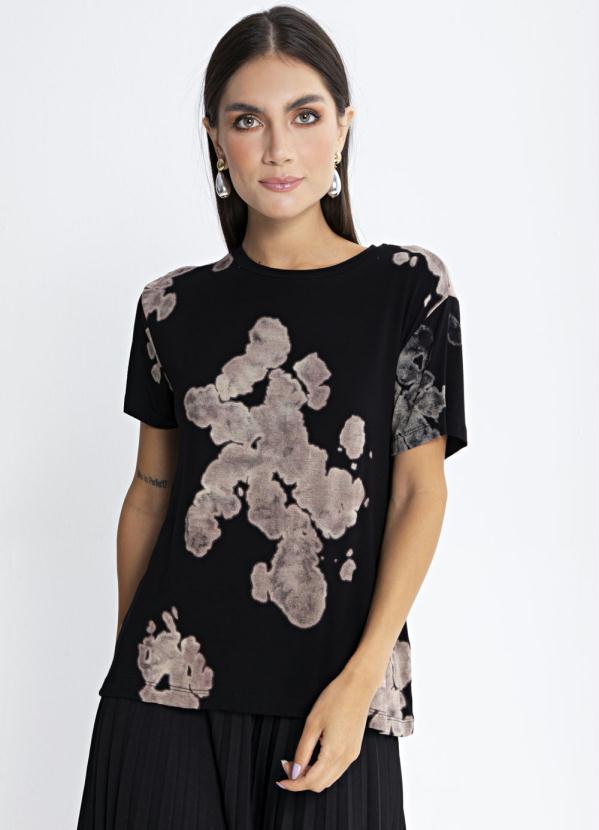 Preview - T-Shirt Falsa Corrosão Preto