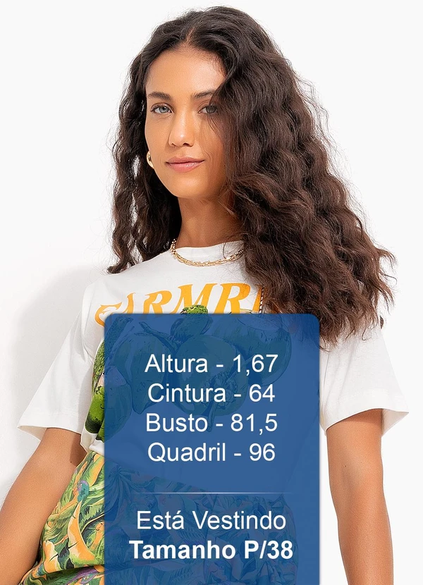 Farm - T-Shirt Fit Papacoco Off White 5