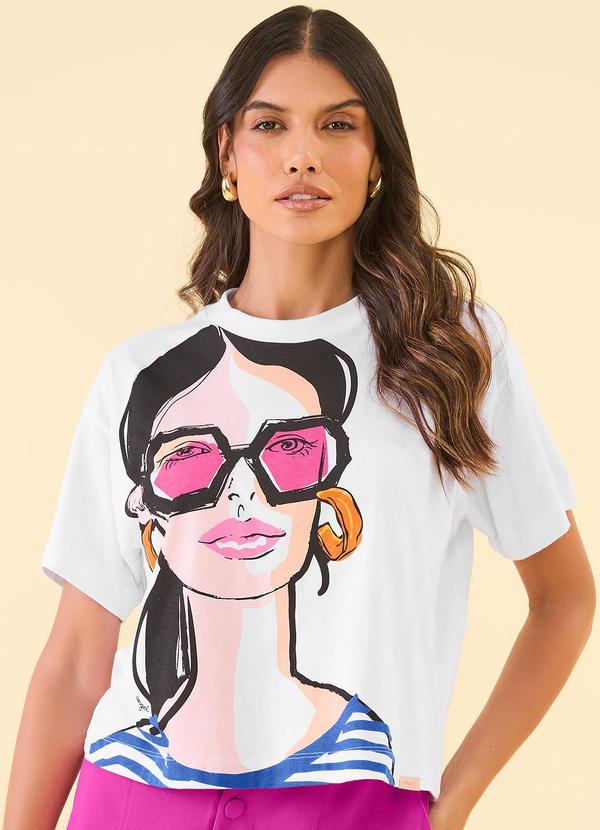 Angel - T-Shirt Girl Branco