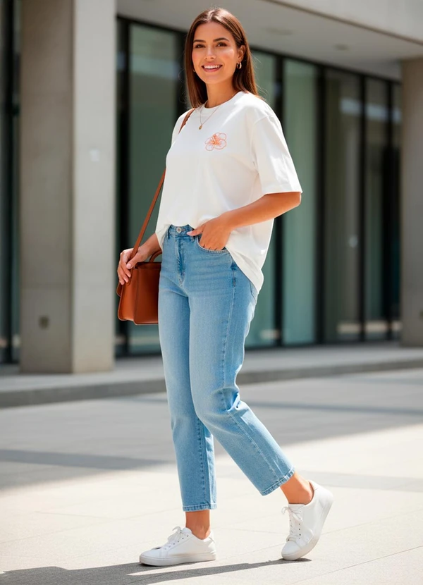 Farm - T-Shirt Ipanema Rio Neon Off White 5