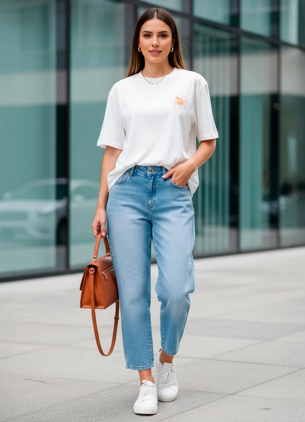 Farm - T-Shirt Ipanema Rio Neon Off White 6