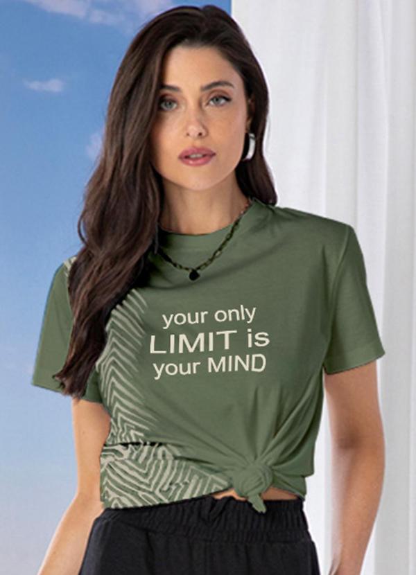 Use Modo - T Shirt Limit Verde