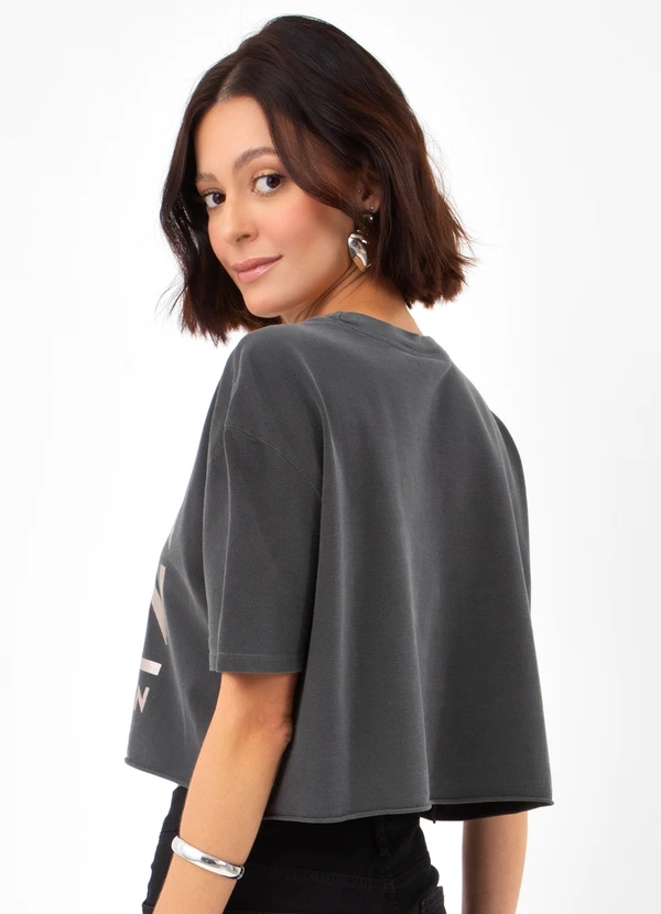 John John - T-Shirt Line Stone Preto 2