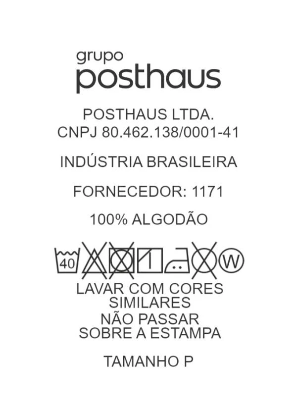 Moda Pop - T-Shirt Marrom em Malha de Algodão 6