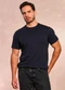 Doce Trama - T-Shirt Masculina em Malha Bege - variação: Preto