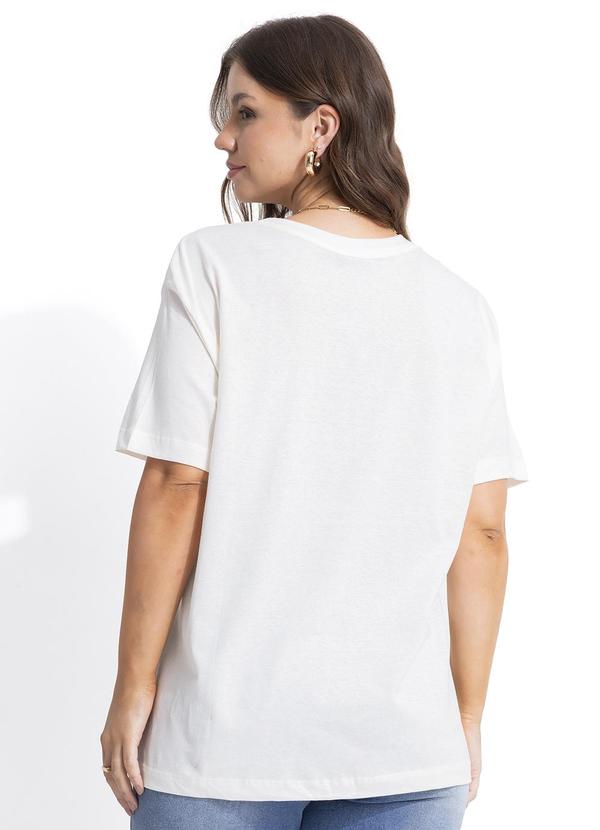Farm - T-Shirt Média América Latina Off White 2