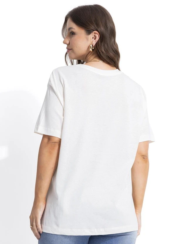Farm - T-Shirt Média América Latina Off White 2