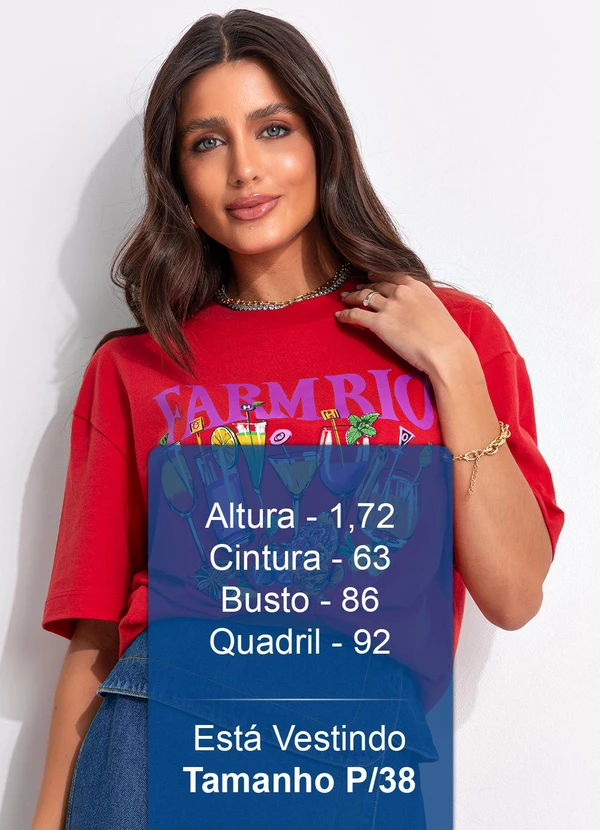 Farm - T-Shirt Média Drinks Farm Rio Vermelho 6