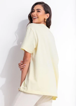 Farm - T-Shirt Média Mangueira Amarelo - FARM