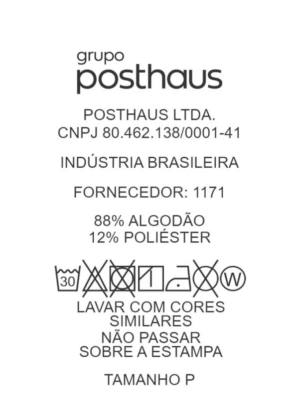 Moda Pop - T-Shirt Mescla Claro em Malha 7