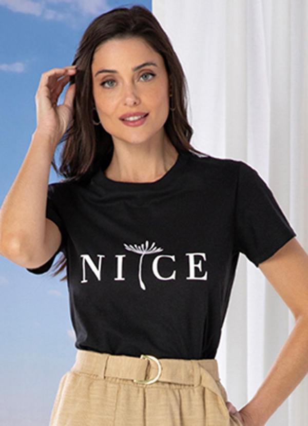 Use Modo - T Shirt Nice Preto