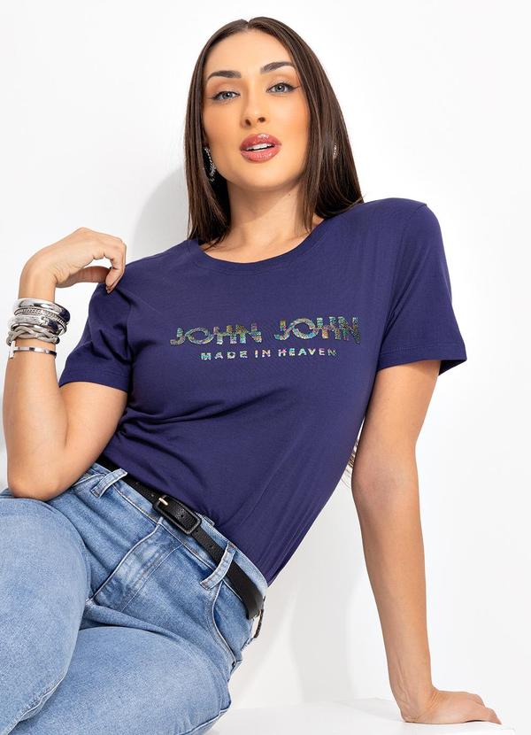 John John - T Shirt Nicki Roxo 6