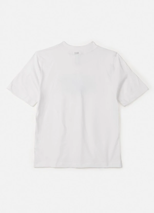 Authoria - T-Shirt Off White Estampado Branco 3