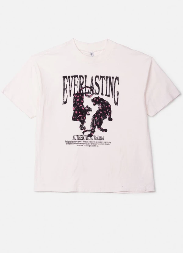 Authoria - T-Shirt Off White Everlasting Off White