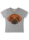 Angel - T-Shirt Pets Branco - variação: Cinza