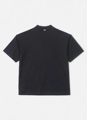 Authoria - T-Shirt Preta Ciao com Predrarias Preto - AUTHORIA