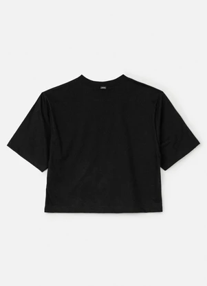 Authoria - T-Shirt Preta French Riviera Preto - AUTHORIA