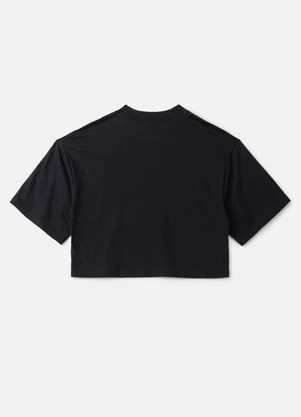 Authoria - T-Shirt Preto com Bordado Preto - AUTHORIA