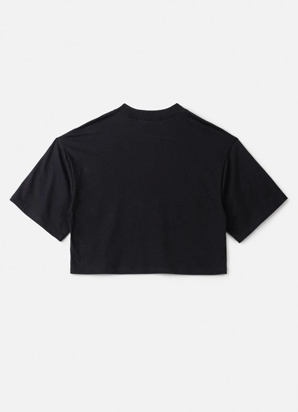 Authoria - T-Shirt Preto com Bordado Preto 2