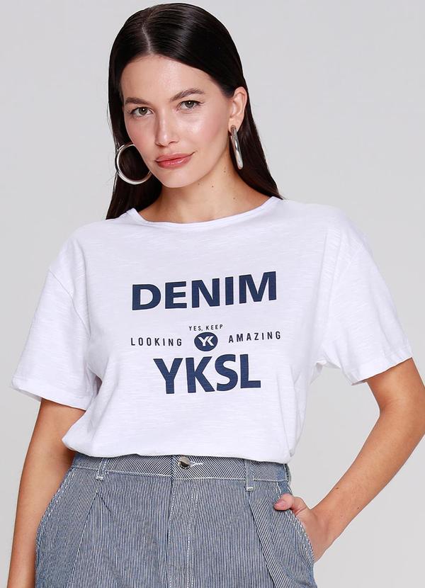 Outlet - T Shirt Road Branco