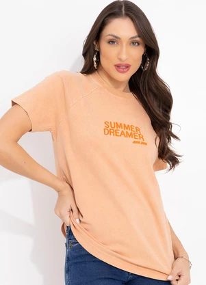 John John - T-Shirt Summer Dreamer Laranja - JOHN JOHN