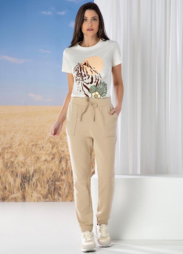 Use Modo - T Shirt Tiger Bege 2