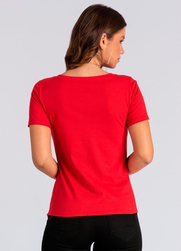 Briard - T-Shirt Vermelho 2