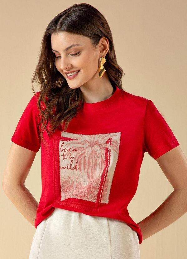 Use Modo - T Shirt Wild Vermelho